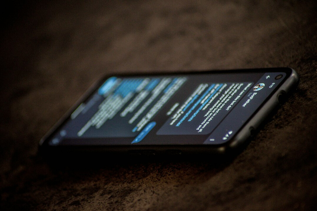 mobile app interface